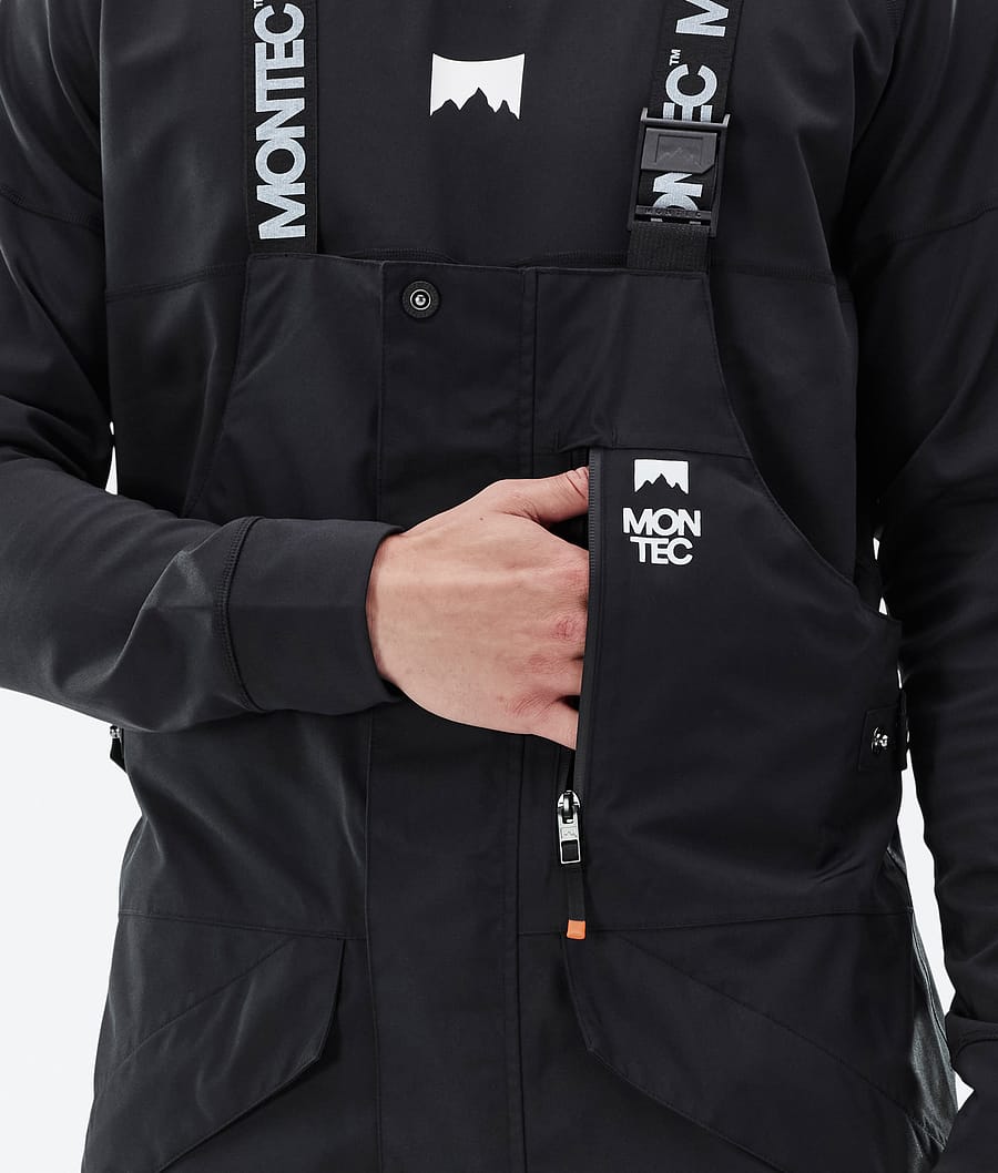 Fawk Ski Pants Men Black/Gold