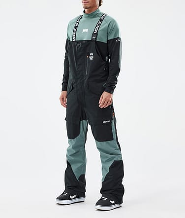 Fawk Pantalon de Snowboard Homme Black/Atlantic