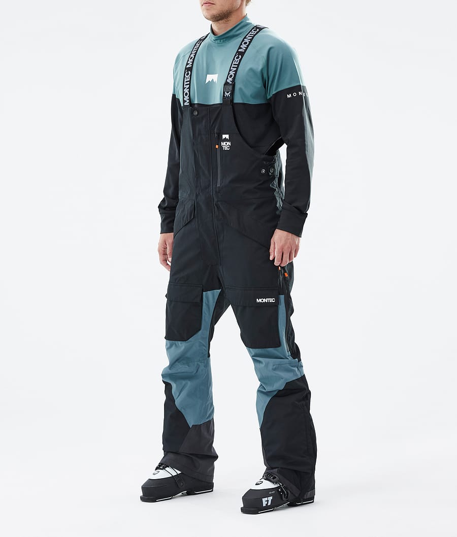Fawk Pantalon de Ski Homme Black/Atlantic