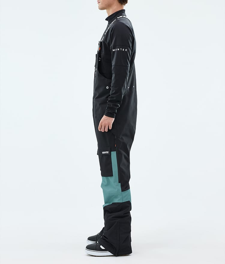 Fawk Snowboard Pants Men Black/Atlantic Renewed, Image 2 of 6