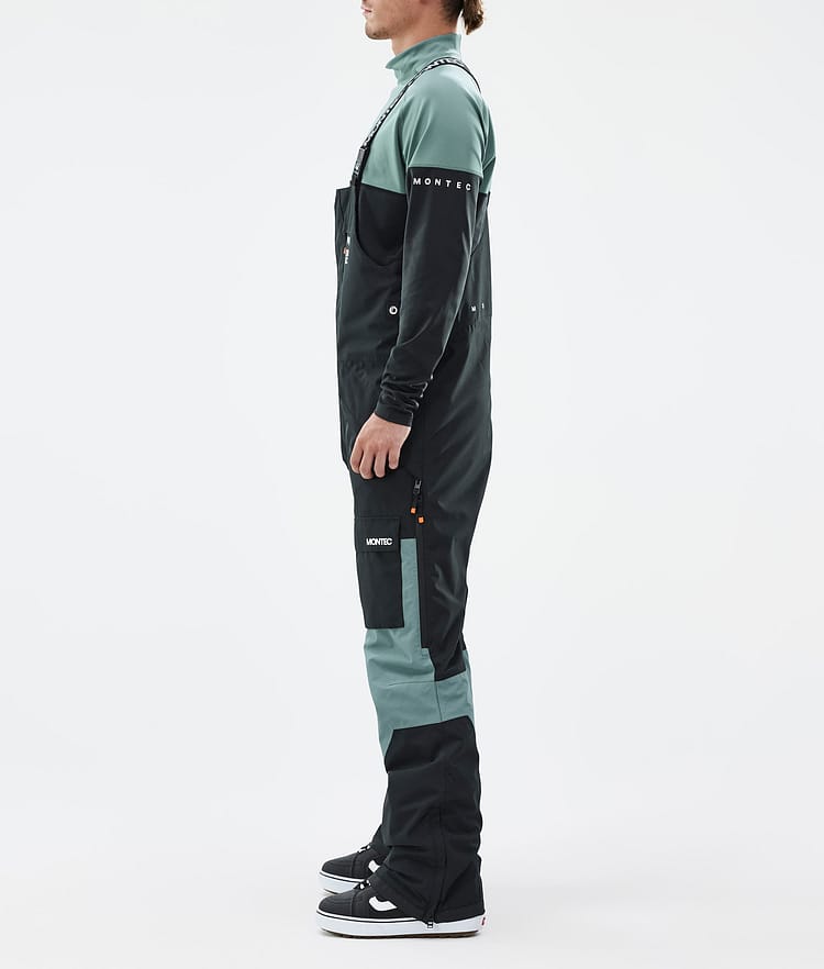 Fawk Pantalones Snowboard Hombre Black/Atlantic, Imagen 3 de 7
