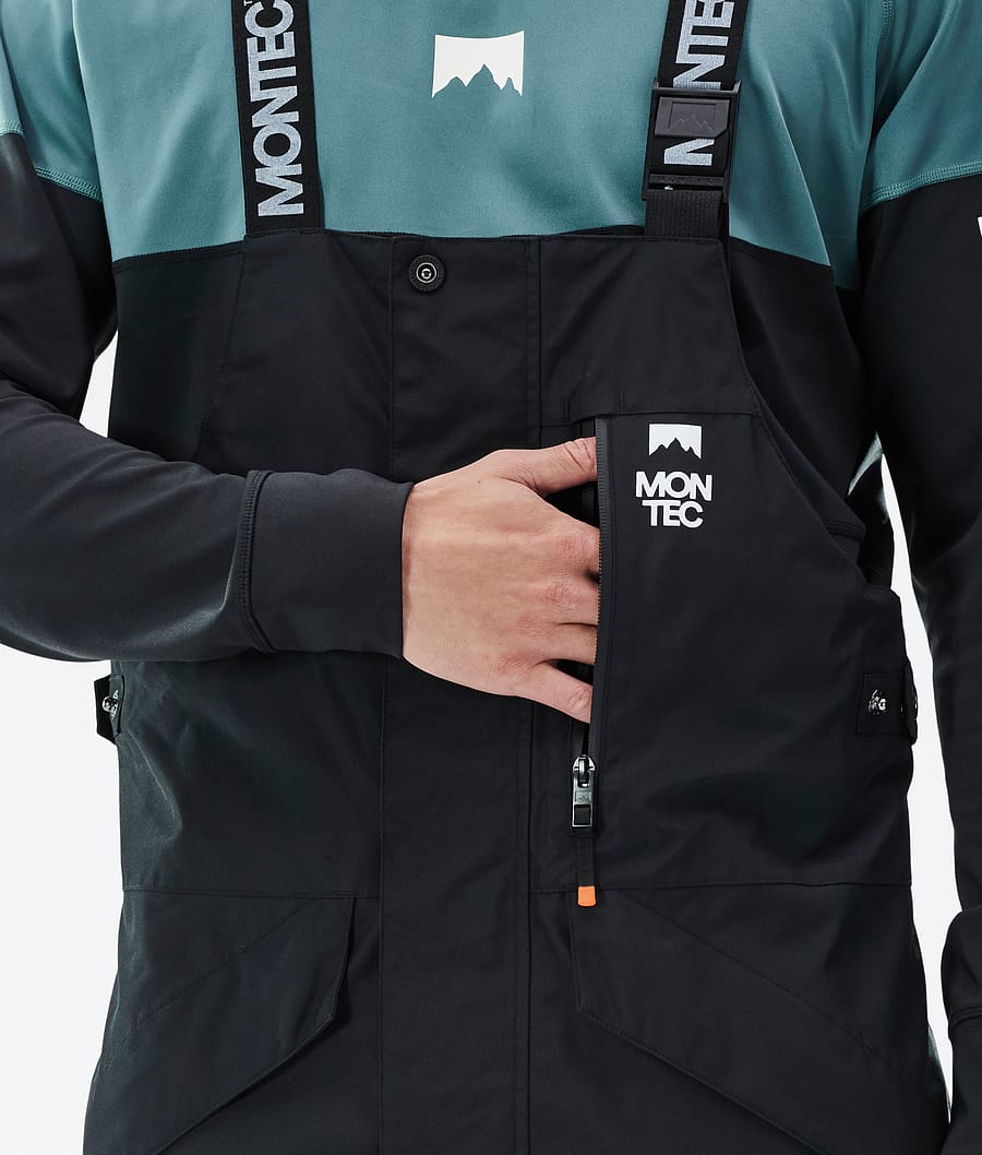 Fawk Ski Pants Men Black/Atlantic