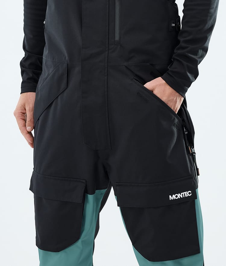 Fawk Snowboard Pants Men Black/Atlantic Renewed, Image 4 of 6