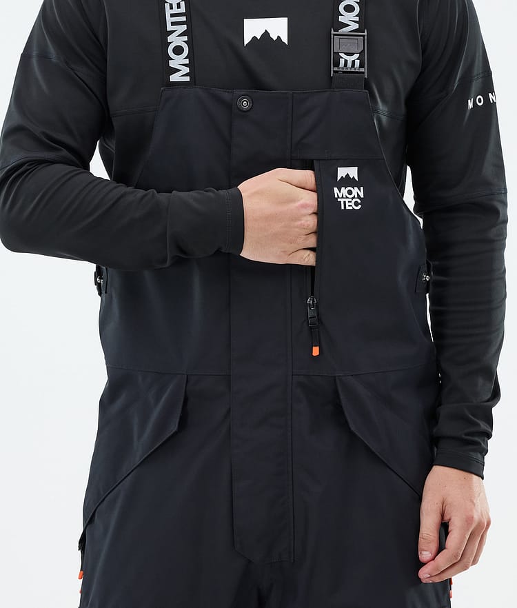 Fawk Pantalon de Snowboard Homme Black/Atlantic, Image 5 sur 6
