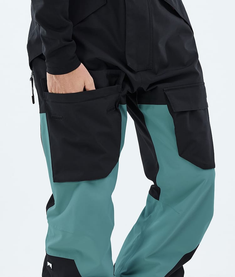 Fawk Snowboard Pants Men Black/Atlantic Renewed, Image 6 of 6