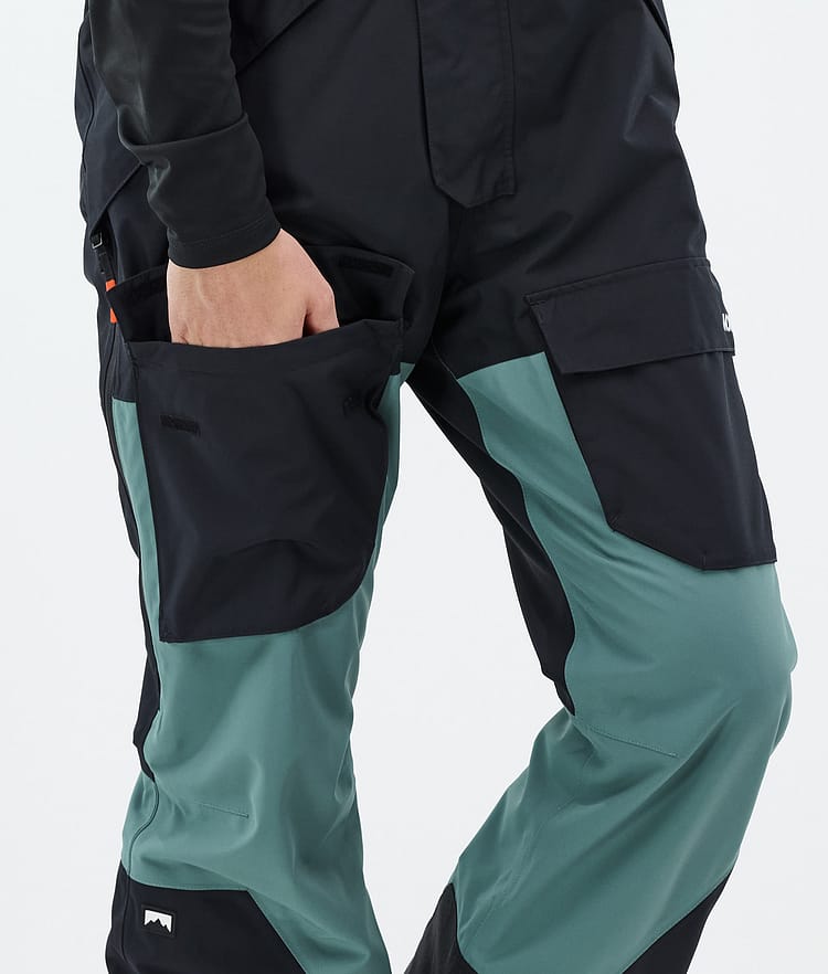 Fawk Pantalon de Ski Homme Black/Atlantic, Image 6 sur 6