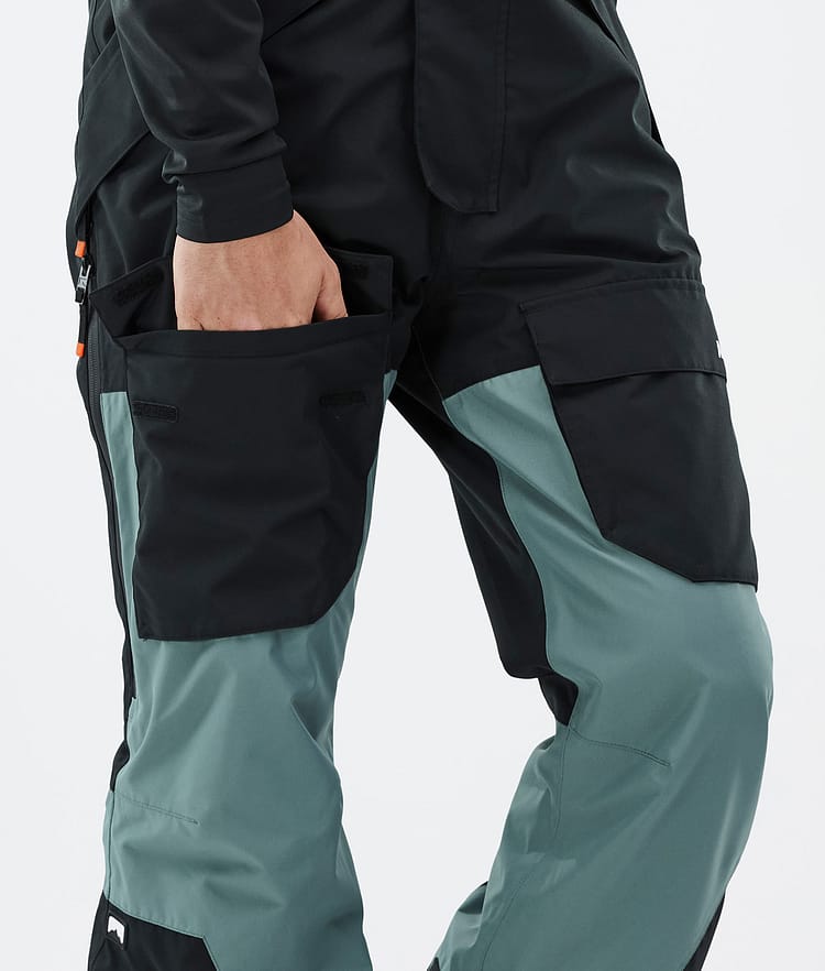 Fawk Pantalones Snowboard Hombre Black/Atlantic, Imagen 7 de 7