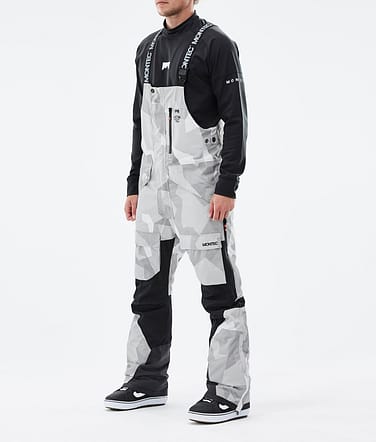 Fawk Snowboard Pants Men Snow Camo