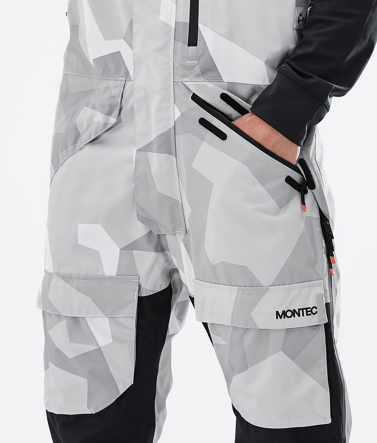 Fawk Pantaloni Snowboard Uomo Snow Camo