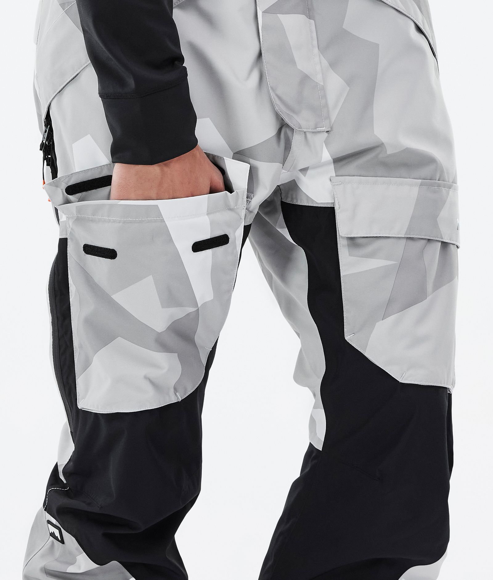 White Shield Ski Pants for Men