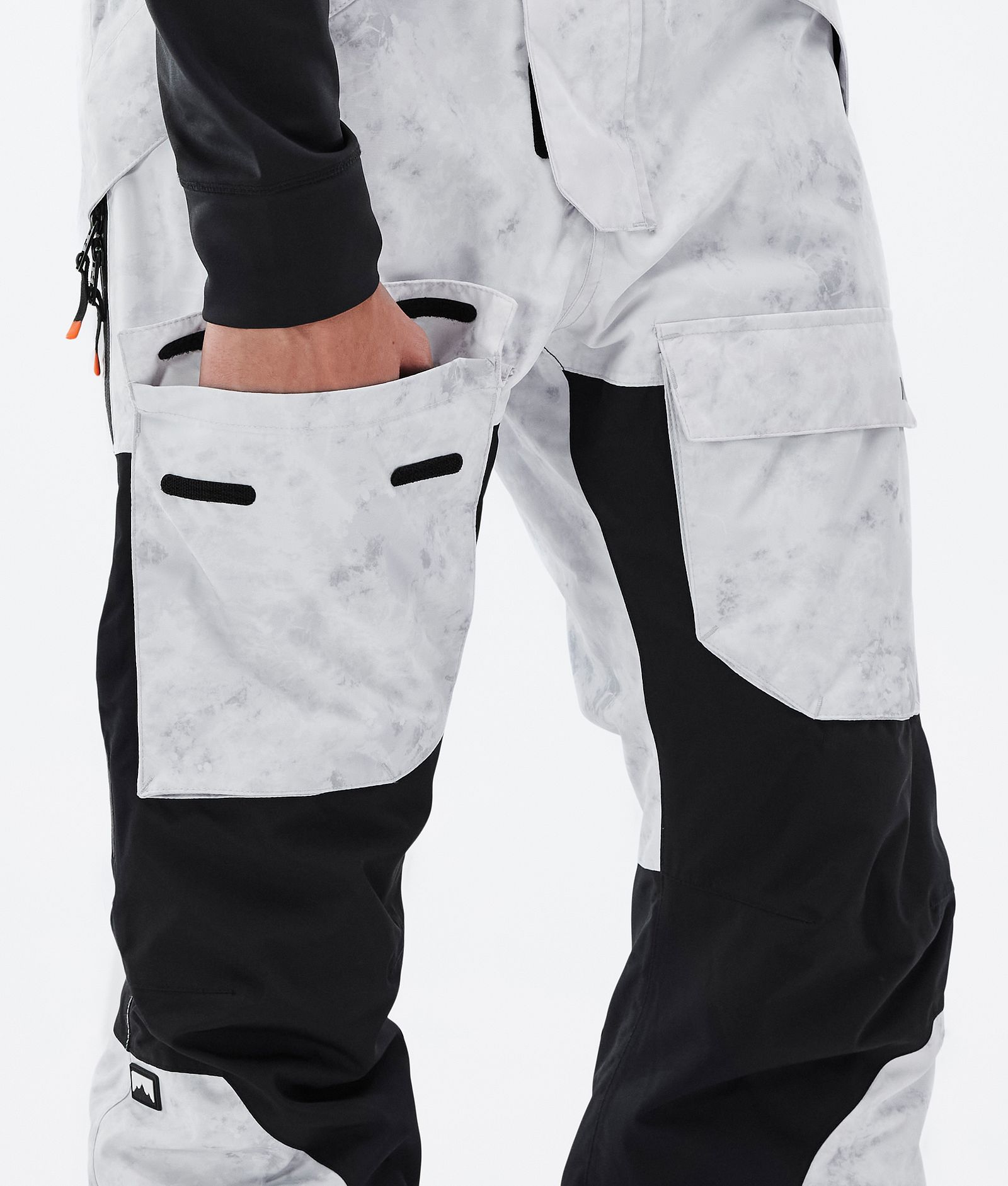 Montec Fawk Snowboard Pants Men White Tiedye