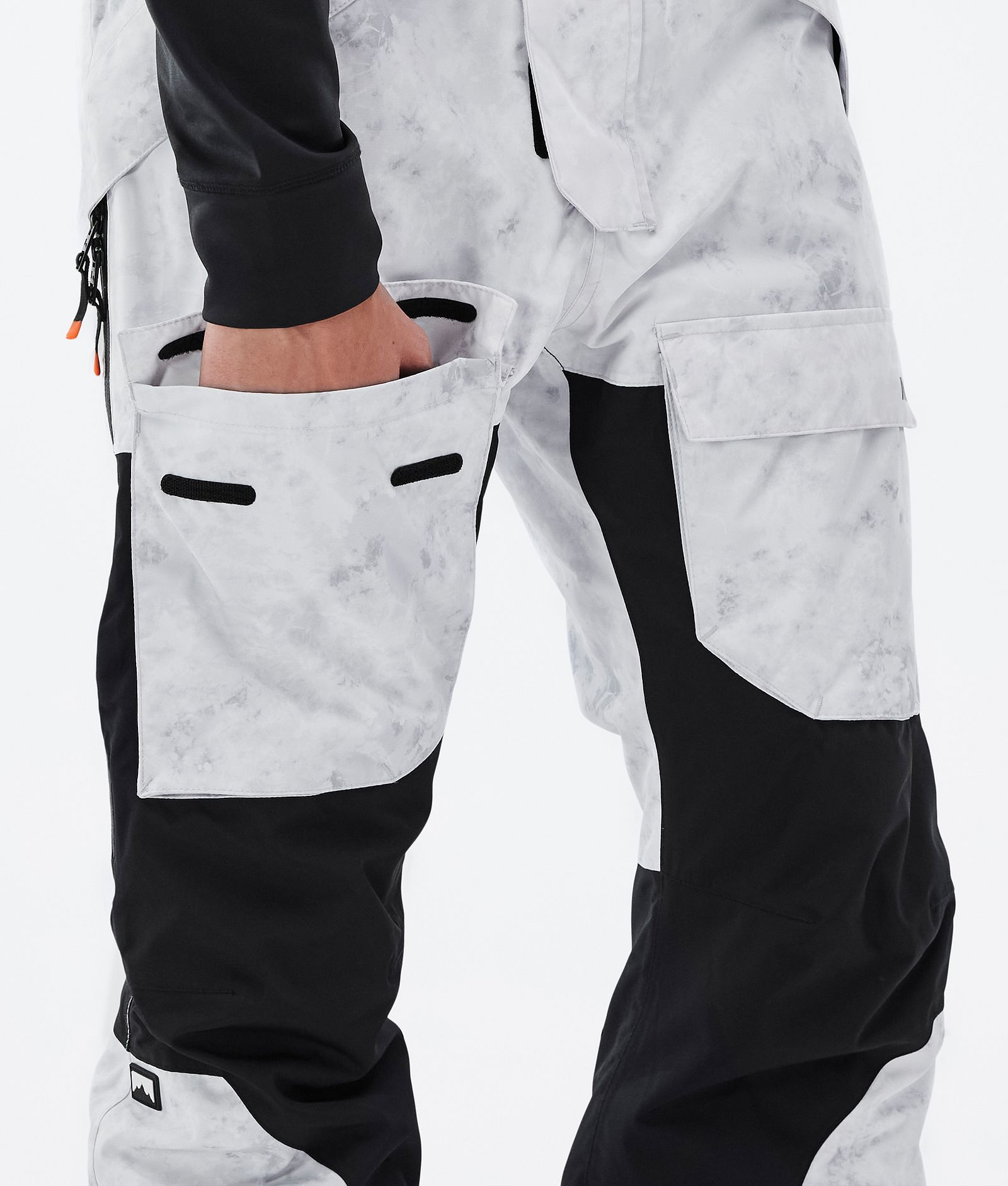 Fawk Kalhoty na Snowboard Pánské White Tiedye