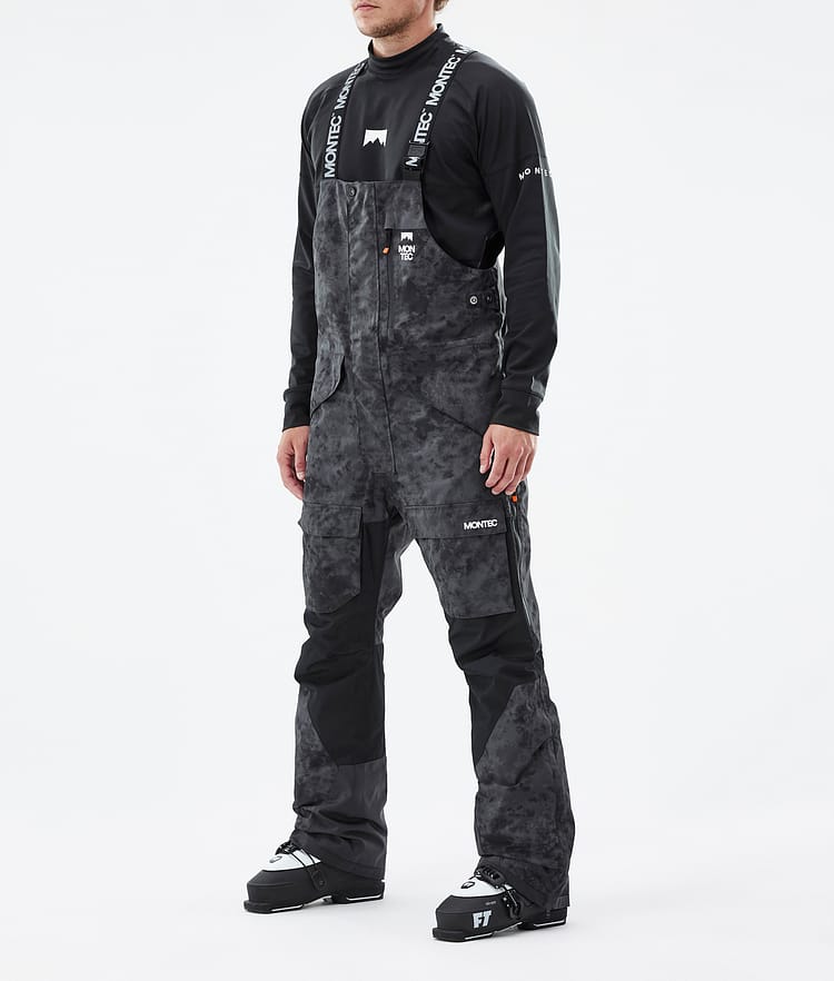 Fawk Ski Pants Men Black Tiedye