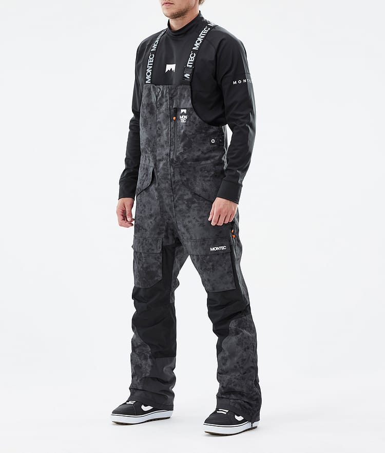 Fawk Pantaloni Snowboard Uomo Black Tiedye