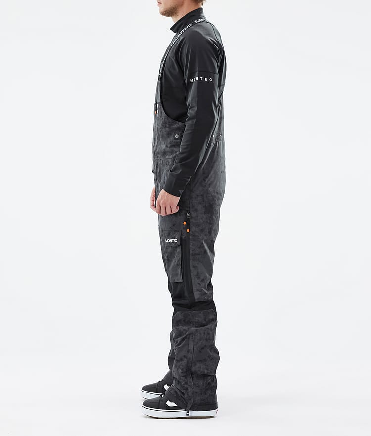 Fawk Snowboard Broek Heren Black Tiedye