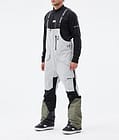 Fawk Pantalon de Snowboard Homme Light Grey/Black/Greenish, Image 1 sur 6