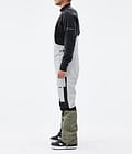 Fawk Pantaloni Snowboard Uomo Light Grey/Black/Greenish