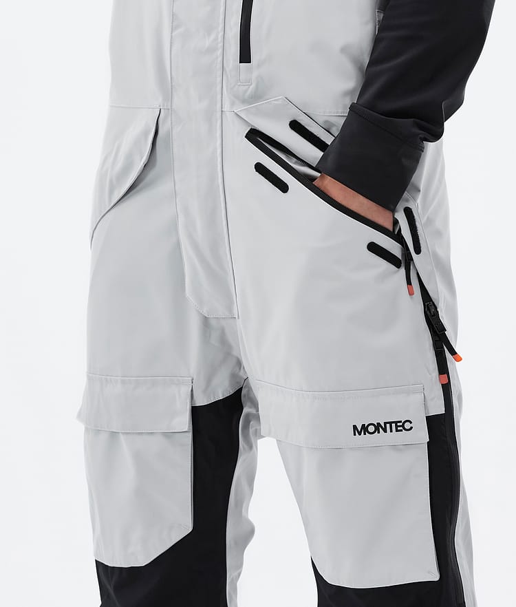 Fawk Ski Pants Men Light Grey/Black/Greenish, Image 4 of 6