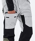 Fawk Ski Pants Men Light Grey/Black/Greenish, Image 6 of 6