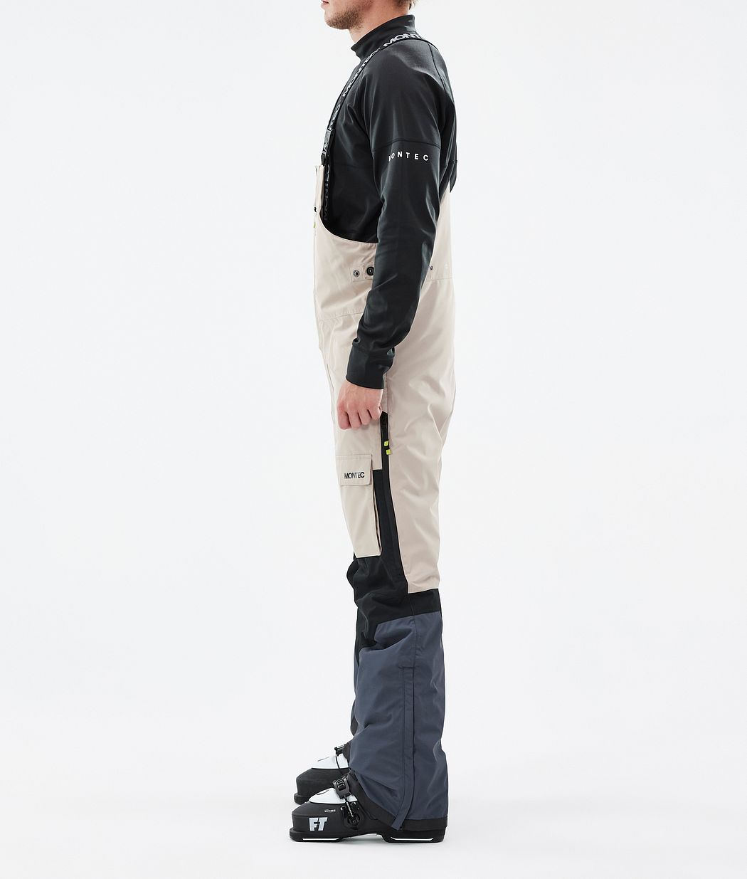 Fawk Skihose Herren Sand/Black/Metal Blue