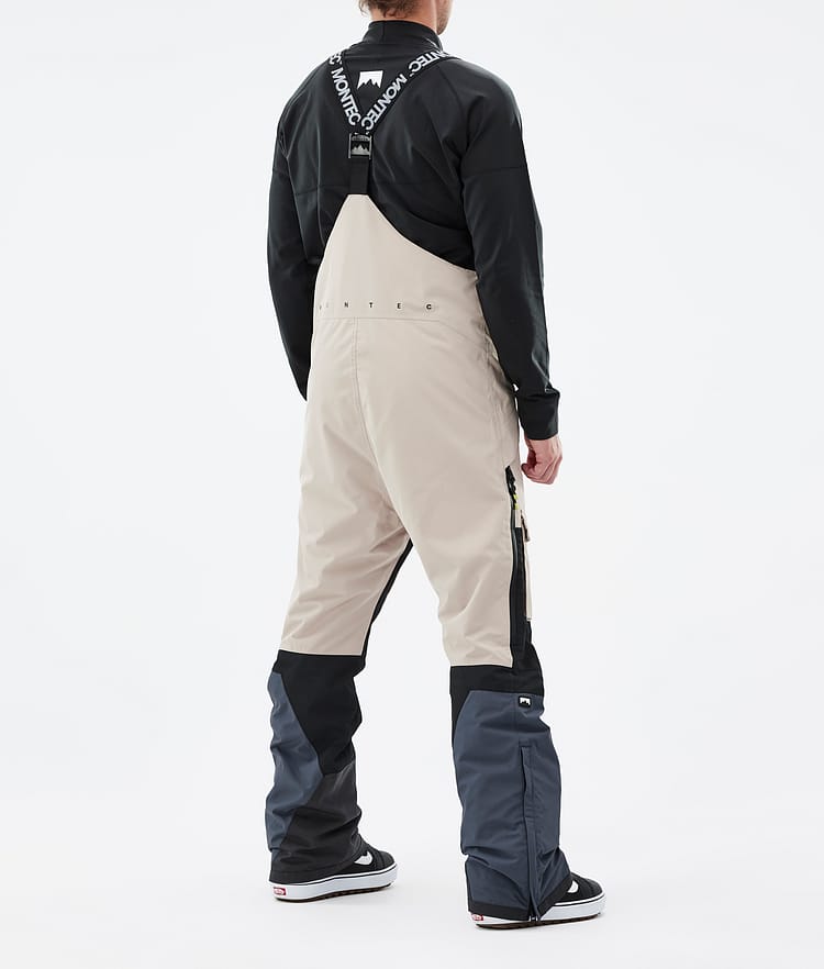 Fawk Pantalon de Snowboard Homme Sand/Black/Metal Blue