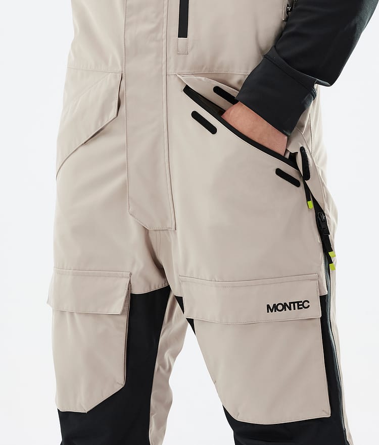 Fawk Pantalon de Ski Homme Sand/Black/Metal Blue