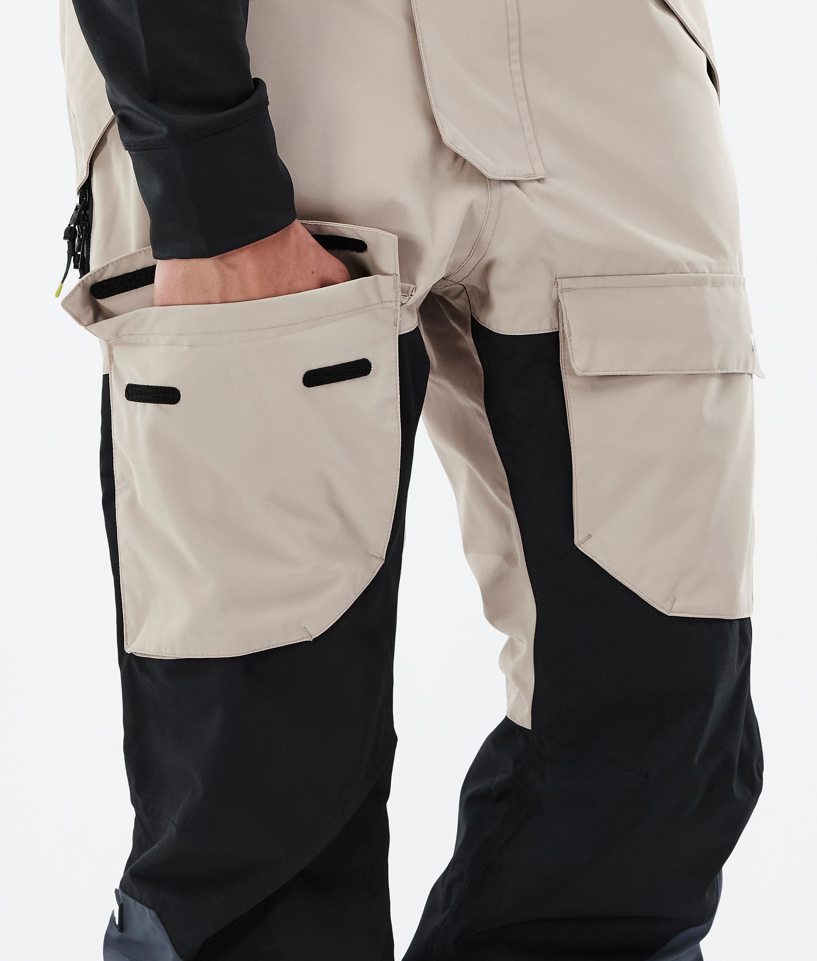 Fawk Ski Pants Men Sand/Black/Metal Blue, Image 6 of 6