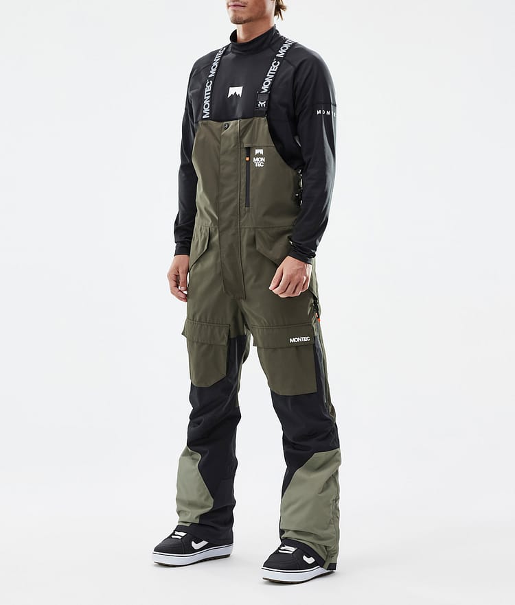 Fawk Pantalones Snowboard Hombre Olive Green/Black/Greenish, Imagen 1 de 7