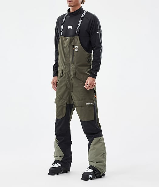 Fawk Skihose Herren Olive Green/Black/Greenish