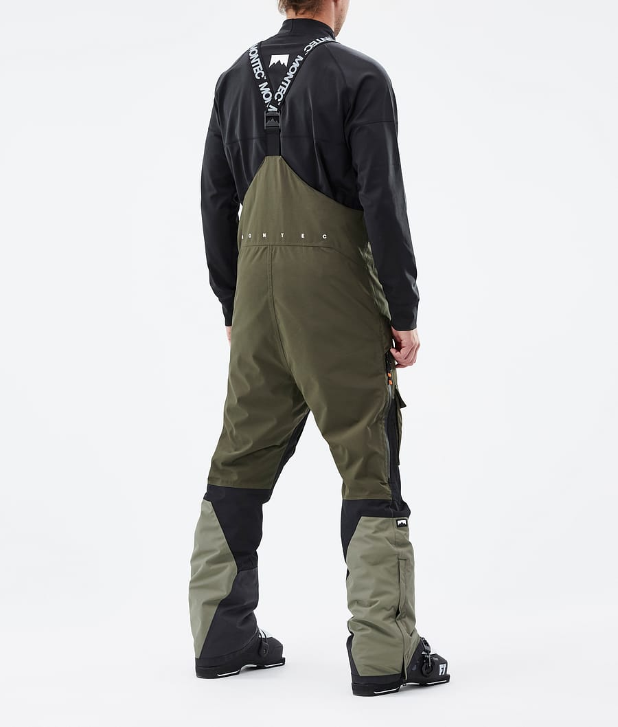 Fawk Ski Pants Men Olive Green/Black/Greenish