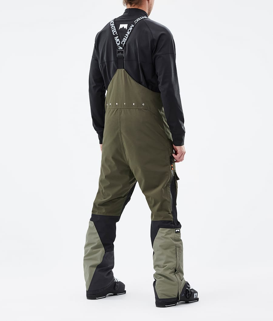 Fawk Pantalon de Ski Homme Olive Green/Black/Greenish