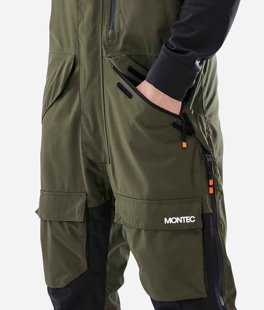 Fawk Ski Pants Men Olive Green/Black/Greenish