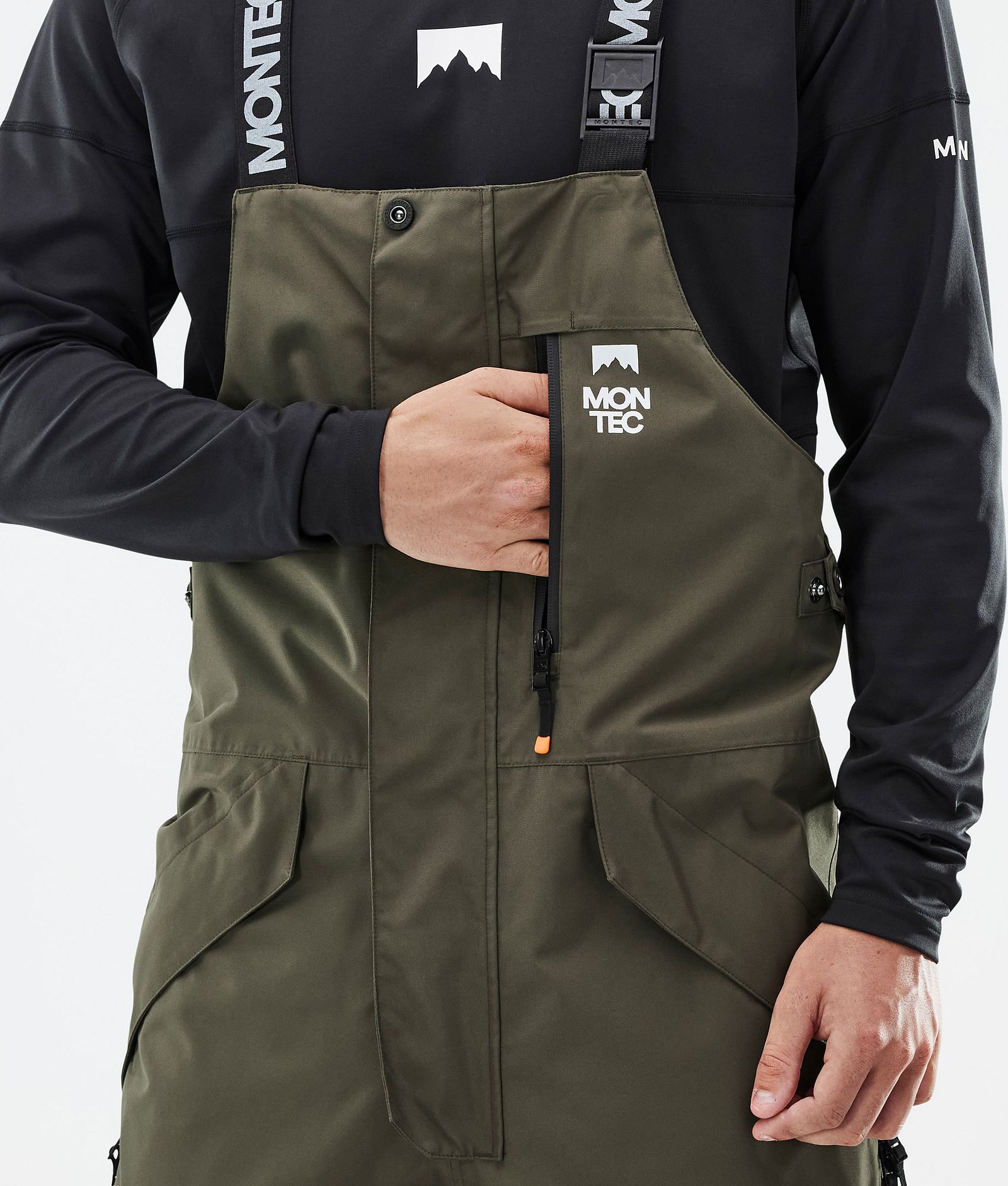 Fawk Ski Pants Men Olive Green/Black/Greenish, Image 6 of 7