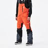 Montec Fawk Pantalon de Snowboard Orange/Black/Metal Blue