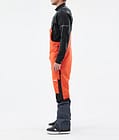 Fawk Pantalon de Snowboard Homme Orange/Black/Metal Blue, Image 2 sur 6