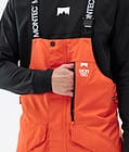 Fawk Ski Pants Men Orange/Black/Metal Blue, Image 5 of 6