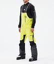 Fawk Ski Pants Men Bright Yellow/Black/Phantom