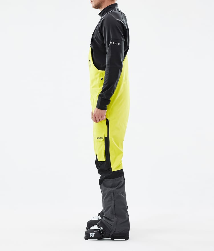 Fawk Pantaloni Sci Uomo Bright Yellow/Black/Phantom