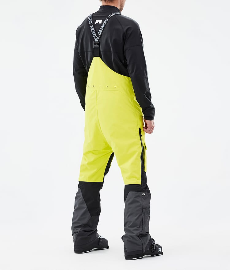 Fawk Skibroek Heren Bright Yellow/Black/Phantom