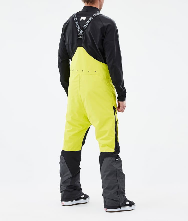 Fawk Snowboardhose Herren Bright Yellow/Black/Phantom