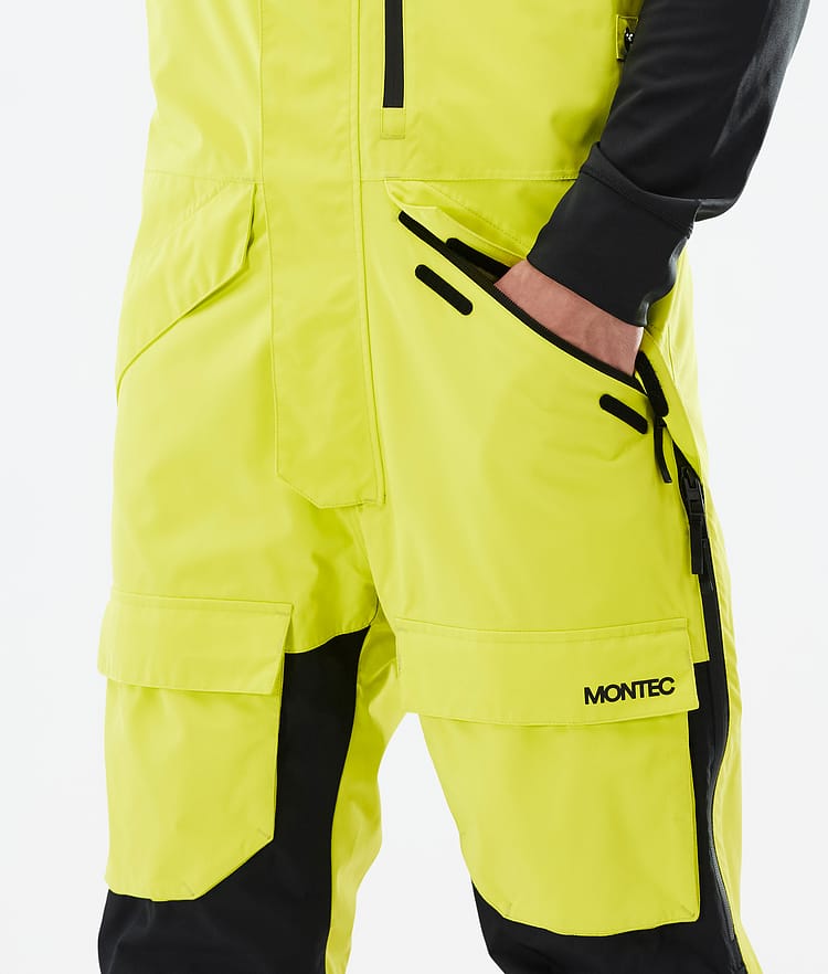 Fawk Pantaloni Sci Uomo Bright Yellow/Black/Phantom