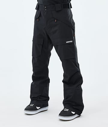 Kirin Pantalon de Snowboard Homme Black