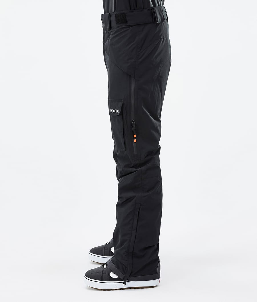 Kirin Pantalon de Snowboard Homme Black