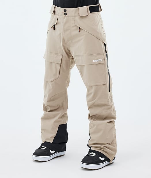 Kirin Snowboard Pants Men Sand