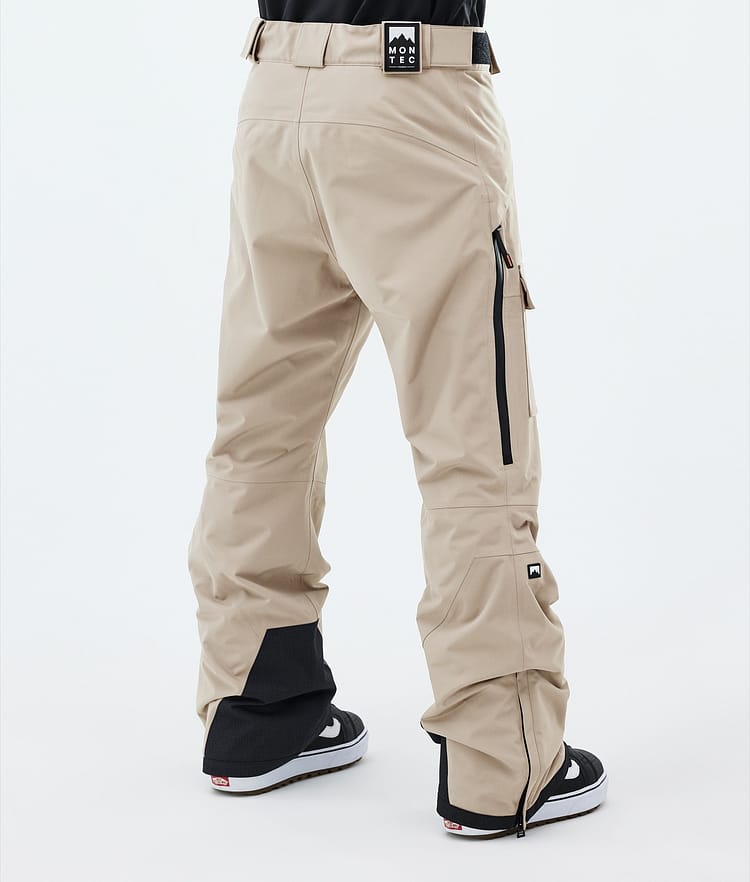 Kirin Pantalon de Snowboard Homme Sand, Image 3 sur 5