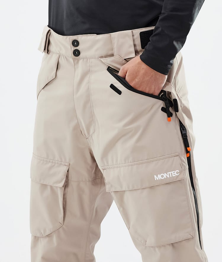 Montec Arch Pantalones Esquí Hombre Sand/Black - Tierra