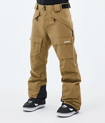 Kirin Pantalon de Snowboard Homme Gold