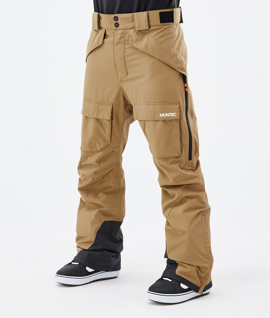 Kirin スノボ パンツ メンズ Gold