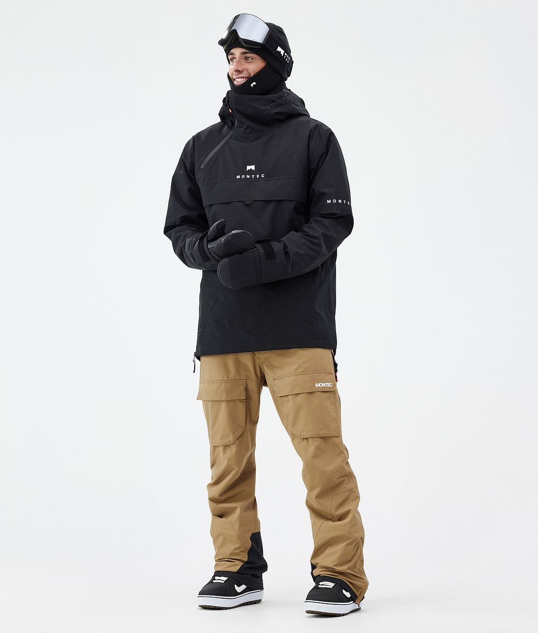 Kirin Snowboard Pants Men Gold