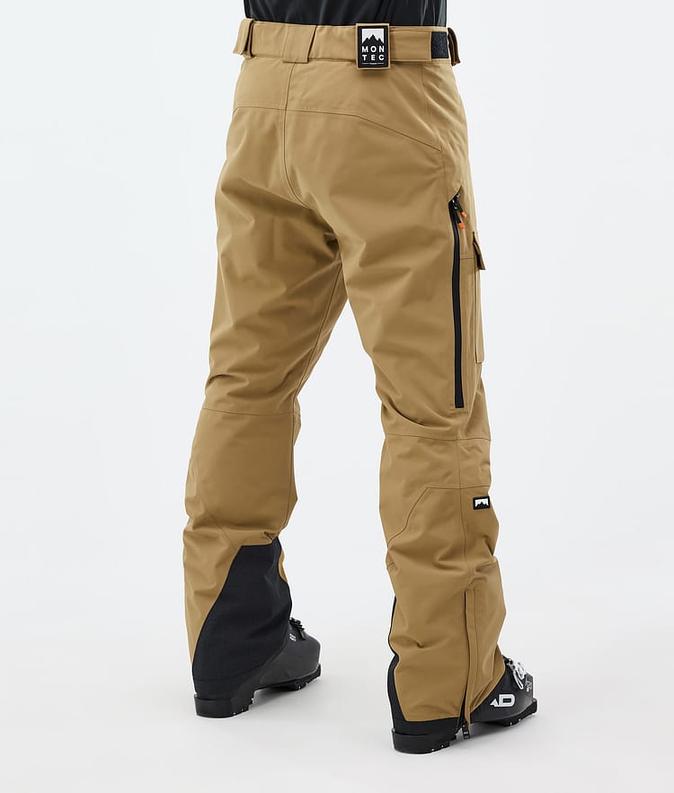 Kirin Ski Pants Men Gold, Image 3 of 5